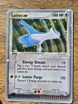 Latios EX - Ex Dragon #94/97 2003 Holo Rare Ex Pokemon Card E Series Lp - Image 1