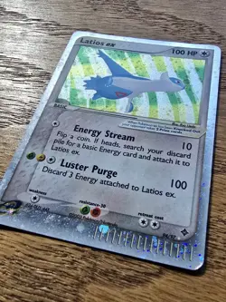 Latios EX - Ex Dragon #94/97 2003 Holo Rare Ex Pokemon Card E Series Lp - Image 2