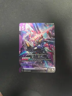 Destiny Gundam (GD04-050) [LR Foil] (NM) - Gundam Card Game - Phantom Aria (ENG) - Image 1