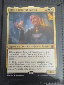 Minsc, Beloved Ranger X1 AFR MTG Adventures in the Forgotten Realms B1 - Image 1