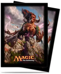 Born of the Gods Xenagos Sleeves (80ct) Ultra Pro GAMING SUPPLY BRAND NEW - Image 1