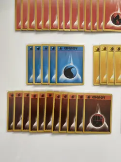 Lot of 48 Vintage Pokemon Energy Cards Various Sets 1995-2000 - Image 3