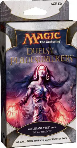 Duels of the Planeswalkers Intro Pack Liliana Vess Eyes of Shadow MTG ABUGames - Image 1