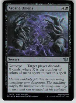 Arcane Omens Foil Uncommon Secrets of Strixhaven 73 MTG Near Mint 2026 - Image 1