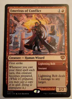 Emeritus of Conflict Secrets of Strixhaven Regular Mythic NM+ - Image 1