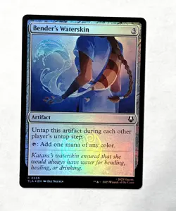 Bender's Waterskin - FOIL - MTG ATLA - TLA 255 - Image 1