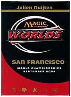 World Championship Theme Deck 2004 Julien Nuijten (ENGLISH) NEW MAGIC ABUGames - Image 1