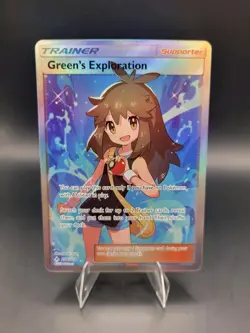 Pokemon Green's Exploration Trainer Full Art Unbroken Bonds 209/214 - Image 1