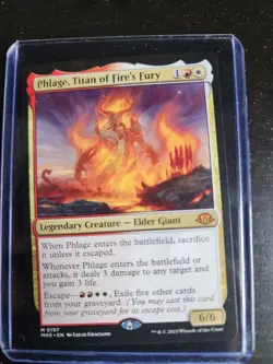 Phlage, Titan of Fire's Fury MTG Modern Horizons 3 - Image 1