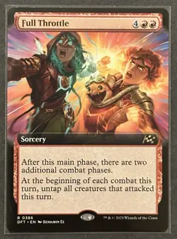 Full Throttle (Extended Art) Aetherdrift Regular - Image 1