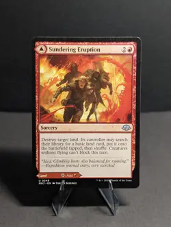 Sundering Eruption #248 - Modern Horizons 3 MH3 - Uncommon Foil MTG Magic NM - Image 1
