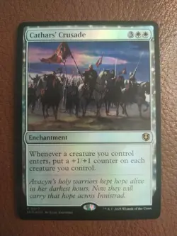 Cathars' Crusade *FOIL* [INR] Innistrad Remastered - Image 1