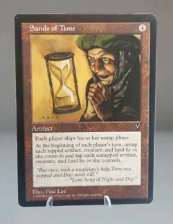 Magic The Gathering Sands of Time Visions (1997) MTG - Image 1