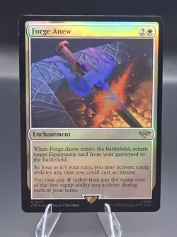 MTG Forge Anew Prerelease Foil Promo LTR #017 The Lord of the Rings Magic LOTR - Image 1