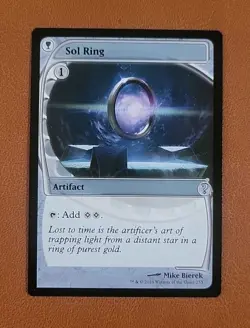 NM Sol Ring #233 Future Sight Mystery Booster 2 - Image 1