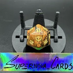 Secrets of Strixhaven Oversized Spindown Life Counter - MTG Bundle D20 Die - Image 1