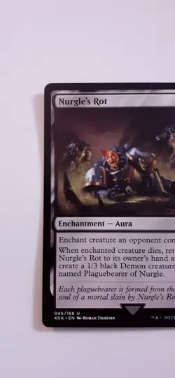 Nurgle's Rot Magic the Gathering Warhammer 40,000 (40K) Magic MTG - Image 2