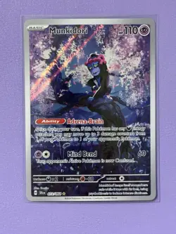 TCG Pokemon English IR Munkidori 072/064 Sv: Shrouded Fable Holo - Image 1