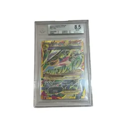 M Rayquaza EX (Shiny Full Art) 98/98 XY - Ancient Origins Holo - Image 3
