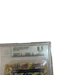 M Rayquaza EX (Shiny Full Art) 98/98 XY - Ancient Origins Holo - Image 4