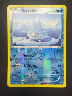 Bergmite 30/106 XY Flashfire Reverse Holo Common Pokemon Card Near Mint NM - Image 1
