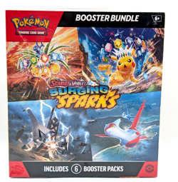 Pokemon Scarlet & Violet Surging Sparks Booster Bundle -6 Booster Packs - Image 1