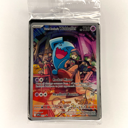 SEALED TEAM ROCKET'S WOBBUFFET SVP 203 BLACK STAR PROMO SCARLET & VIOLET POKEMON - Image 1