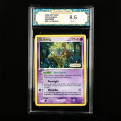 TQG 8.5 NM-MT+ 2006 Pokemon ENG Girafarig #EX-LM 16/92 R - Image 1