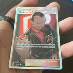 Giovanni's Exile 67/68 Hidden Fates Ultra Rare Full Art Pokemon - Image 4