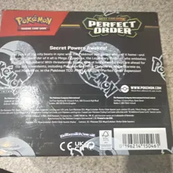 Pokemon TCG Mega Evolution Perfect Order Booster Box Mega Zygarde - Image 2
