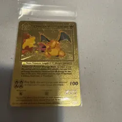 Pokemon Charizard golden foil Fan Art..!!! - Image 3