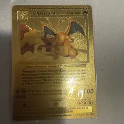 Pokemon Charizard golden foil Fan Art..!!! - Image 4