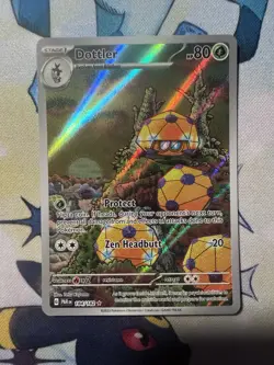 DOTTLER 184/182 ILLUSTRATION RARE PARADOX RIFT POKEMON NM - Image 2