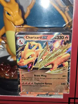 NEW Pokemon Charizard EX Super Premium Collection Box Charmeleon Swirl - Image 2