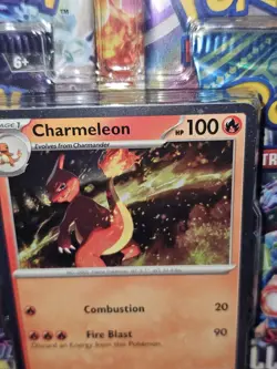 NEW Pokemon Charizard EX Super Premium Collection Box Charmeleon Swirl - Image 3