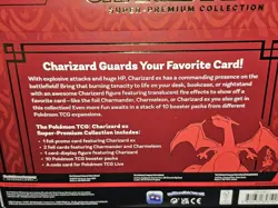 NEW Pokemon Charizard EX Super Premium Collection Box Charmeleon Swirl - Image 5
