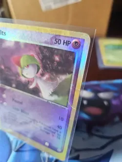 Ralts Reverse Holo #68 Pokemon Ruby And Sapphire Heavily Damaged - Image 2