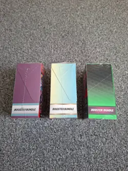 3x Pokemon Booster Bundle Destined Rivals Stellar Crown Shrouded Fable SEALED - Image 2