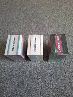 3x Pokemon Booster Bundle Destined Rivals Stellar Crown Shrouded Fable SEALED - Image 4