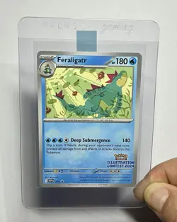 Feraligatr SVP213 (NM) Black Star Promo llustration Contest 2024 S&V Pokemon - Image 3