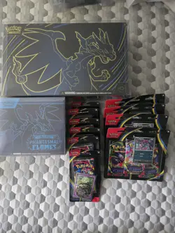 💥pokemon Phantasmal Flames LOT - (1) ETB & (1) UPC (10) Blister - SEALED💥 - Image 1