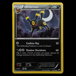 Pokemon TCG - Umbreon 61/108 Non Holo - Dark Explorers 2012 [MP] - Image 1
