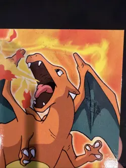 Pokemon Topps #6 Charizard E6 of 12 Blue Label Non-Holo - Image 2