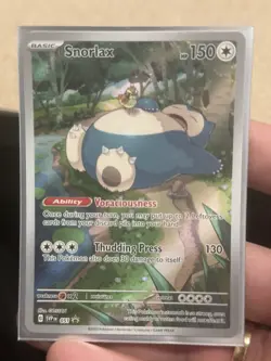 Snorlax 051 Holo Promo Scarlet & Violet 151 ETB Promo Pokemon English NM - Image 1
