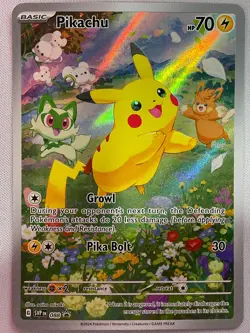 Pikachu 088 Holo Promo Scarlet & Violet Promo Pokemon Holo Near Mint - Image 1