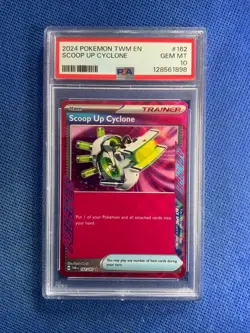 Scoop Up Cyclone 162/167 Pokemon Twilight Masquerade TWN EN Psa 10 - Image 1