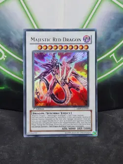 Yugioh Majestic Red Dragon ABPF-EN040 Ultra Rare 1st Edition NM - Image 1