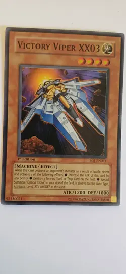 3x)Yugioh - Victory Viper XX03 EOJ-EN011 Rare 1st Edition NM - Image 2