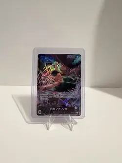 One Piece Roronoa Zoro Alt Art Leader OP12-020 Japanese NM - Image 1
