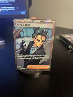 Larrys Skill Prismatic Evolutions 139/131 Full Art Pokemon Trainer Card - Image 1